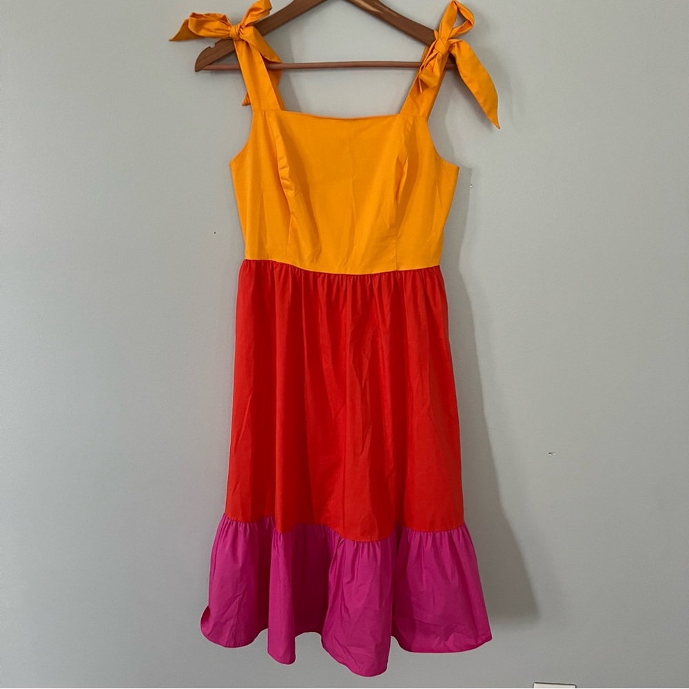 Marc NY Tiered Colorblock Sundress • Small